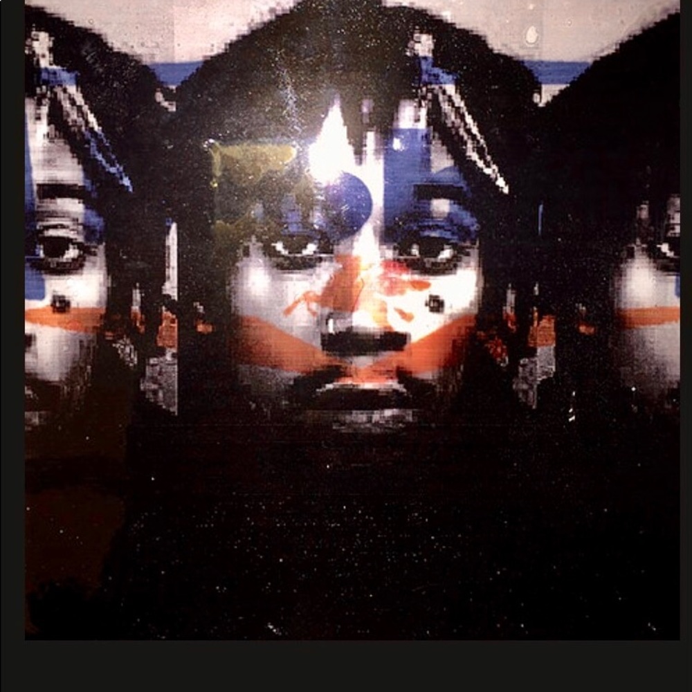 ⚡️WIZ KHALIFA celebrity mugshot distressed graffiti